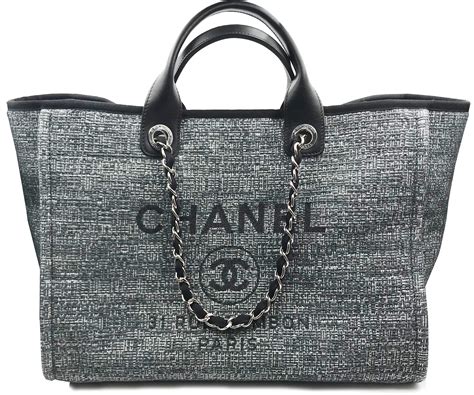 chanel canvas bag 2018|chanel handbags large tote bag.